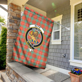 McFie Ancient Tartan Crest Garden Flag